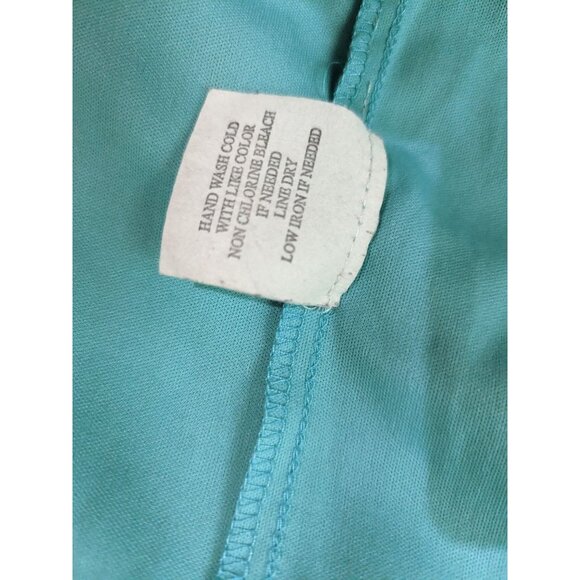 Sapphire Dollz Womens Aztec Print Spaghetti Strap Maxi Dress Blue Multicolor Bol - Picture 10 of 10